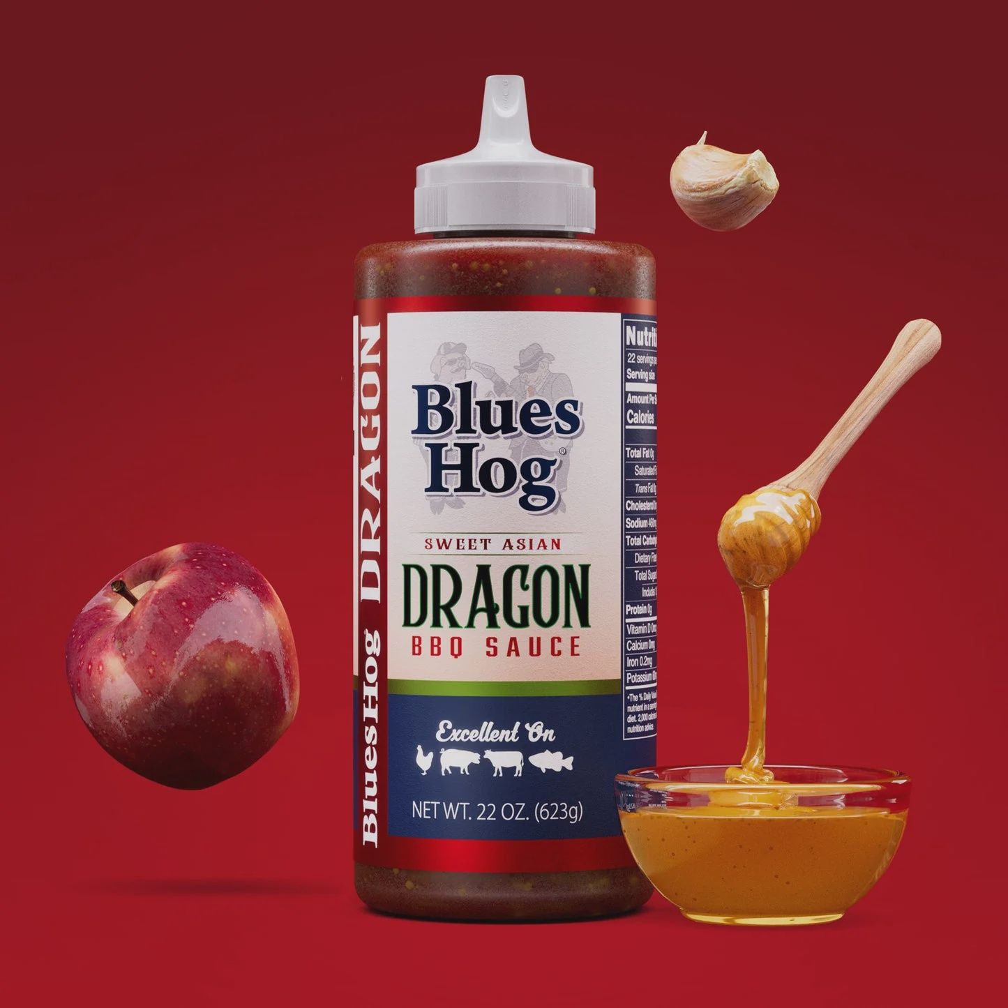 Blues Hog Dragon Asian BBQ Sauce Squeeze Bottle