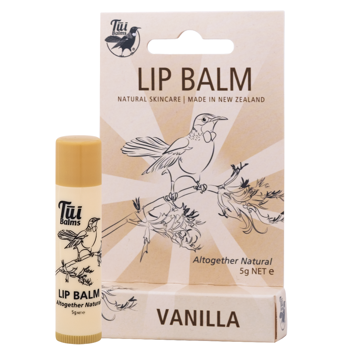 Vanilla Lip Balm - 5g stick