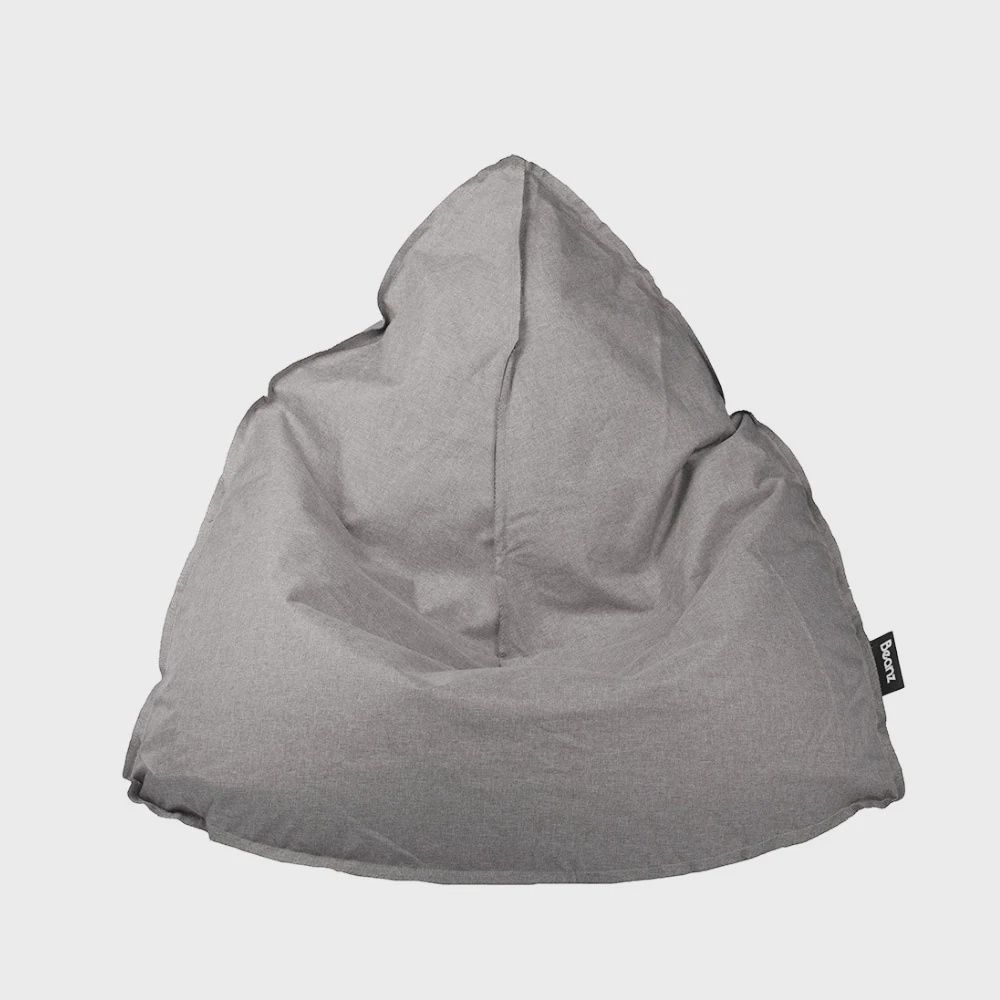 Beanz | Easy Bean | Raw Edge | Linen Look | Grey