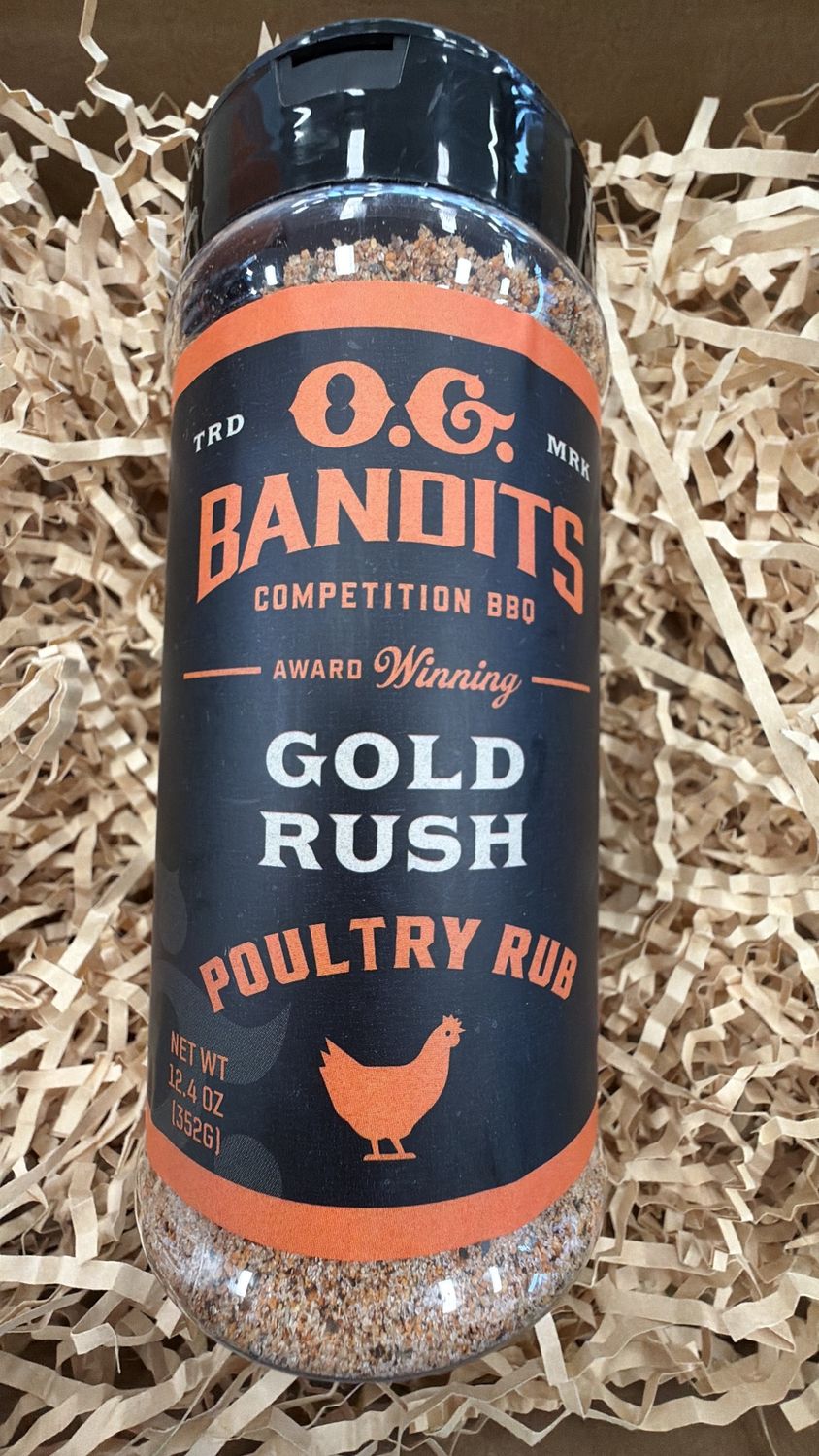 O.G. Bandits Gold Rush Poultry Rub