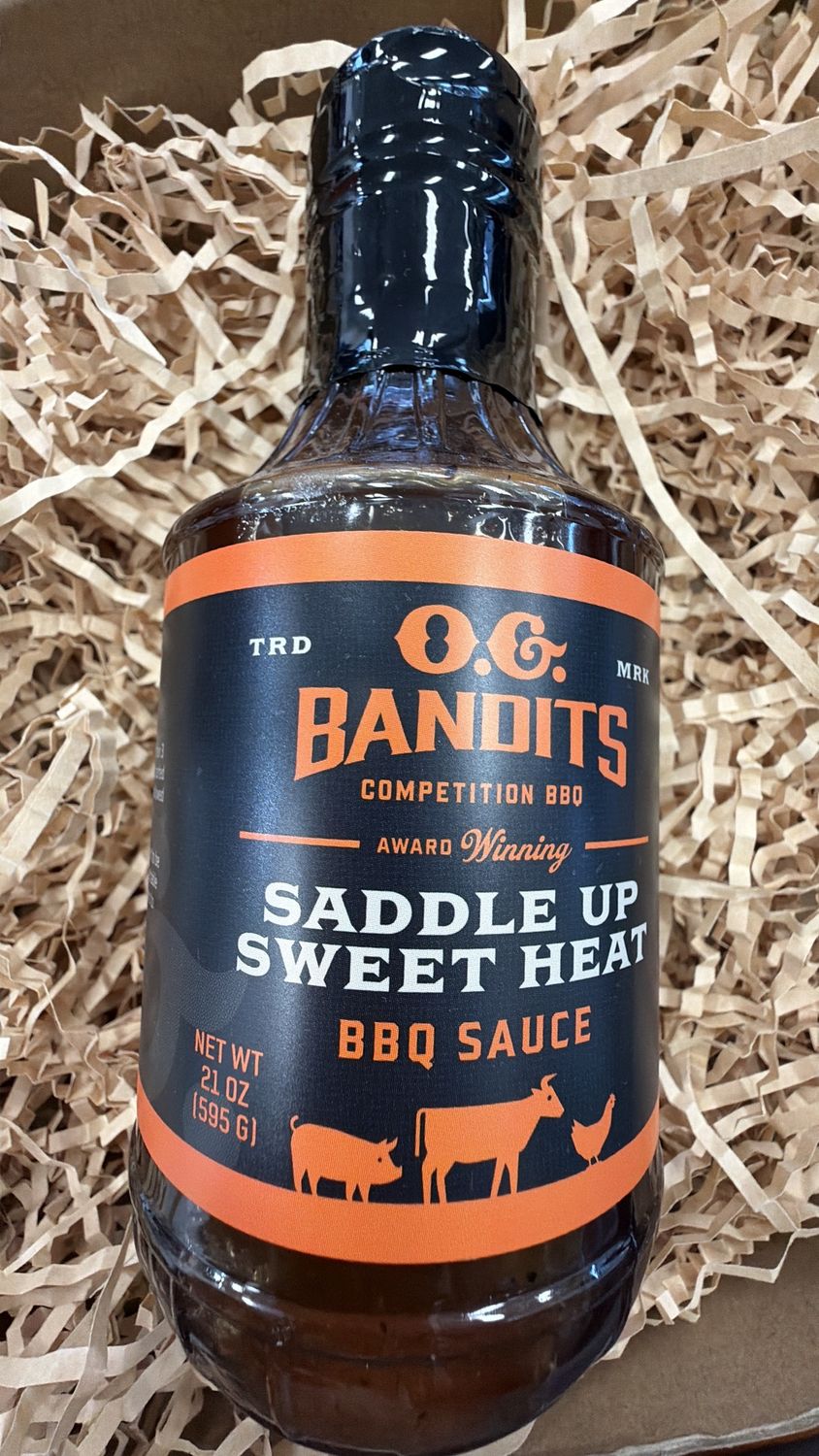 O.G. Bandits Saddle Up Sweet BBQ Sauce