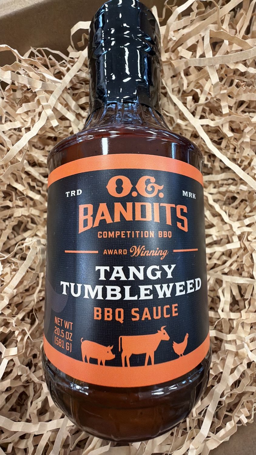 O.G. Bandits Tangy Tumbleweed BBQ Sauce
