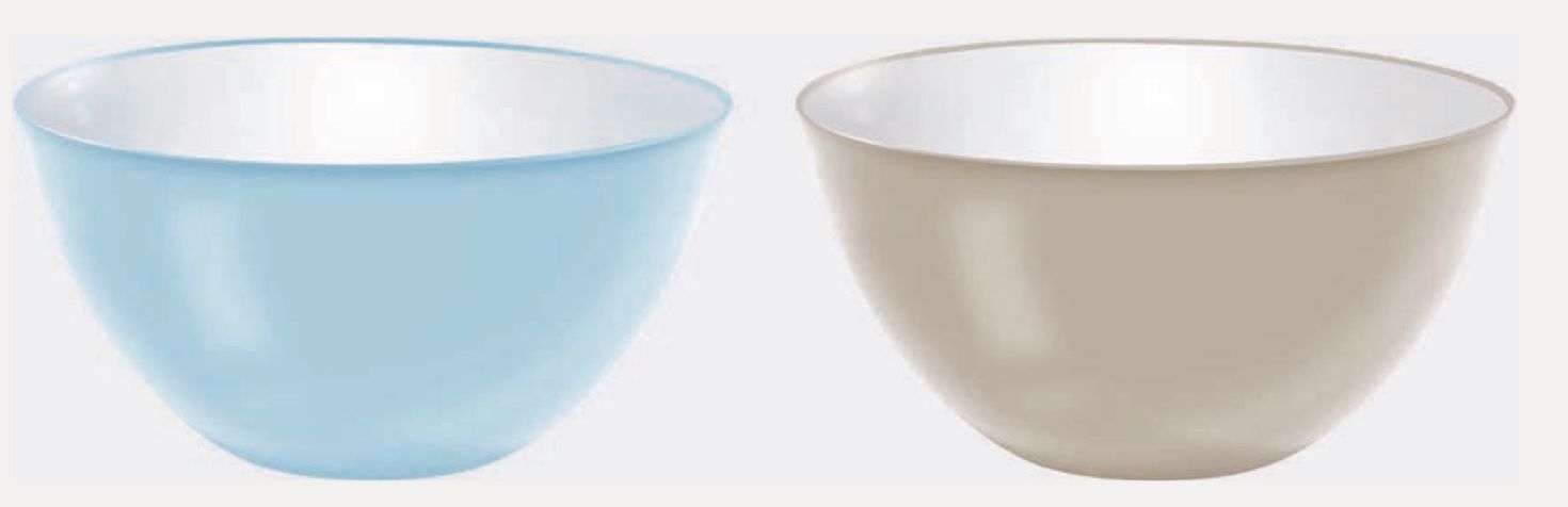 Plastic Salad Bowl 3.8L