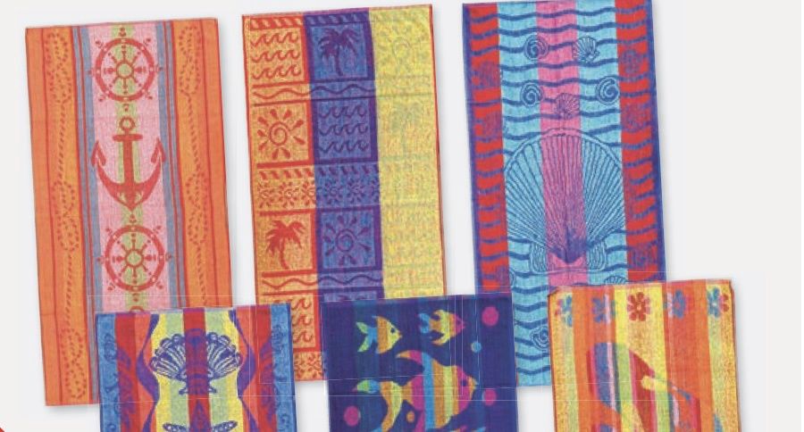 Jacquard Beach Towel