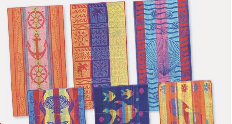 Jacquard Beach Towel