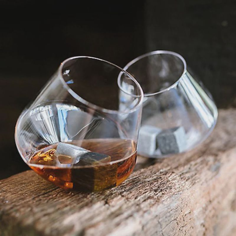 Rocking Whiskey Glasses - Set of 2