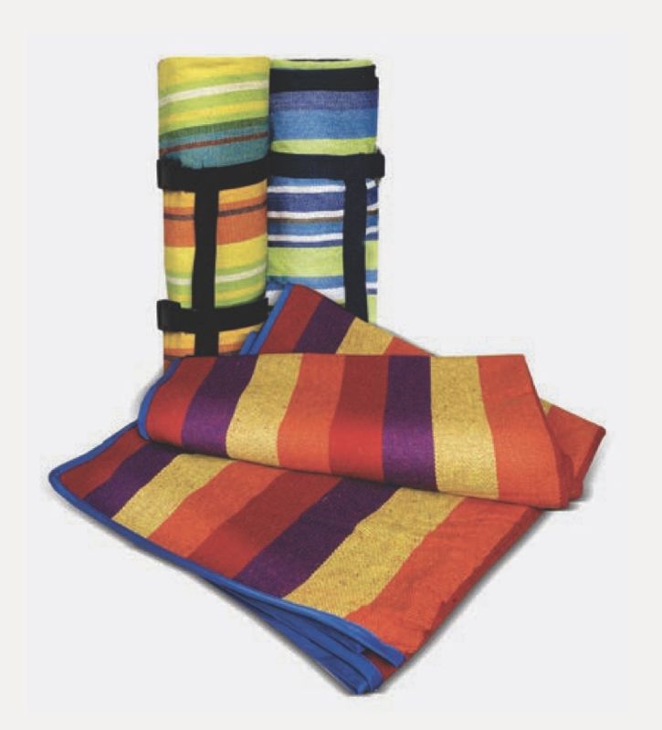 Cotton Picnic Rug With Waterproof Lining