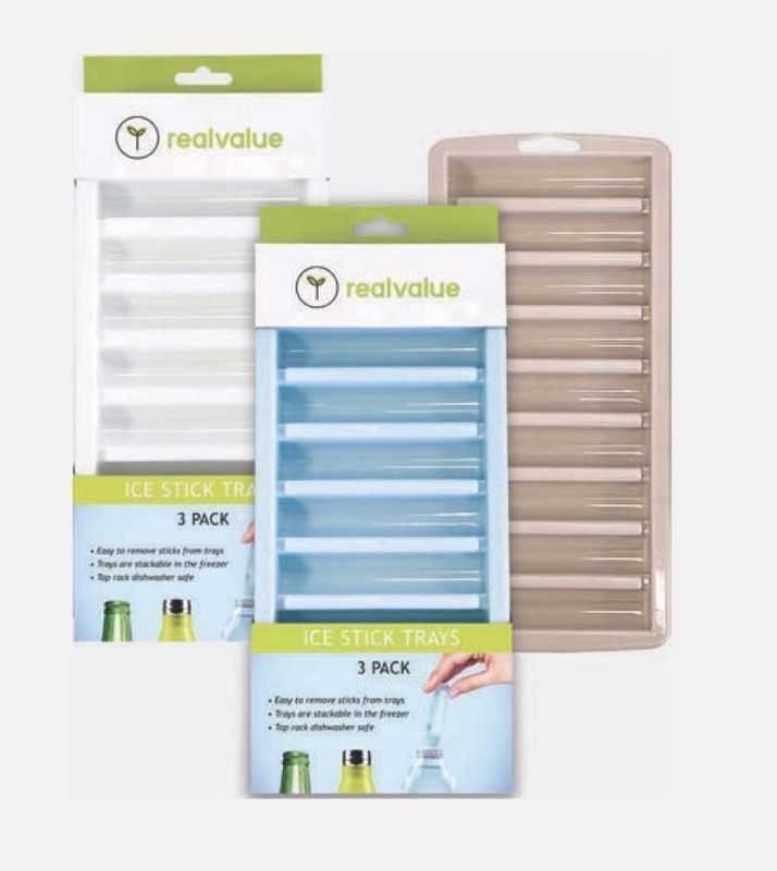 Ice Cube Tray for Bottles - 3 Trays