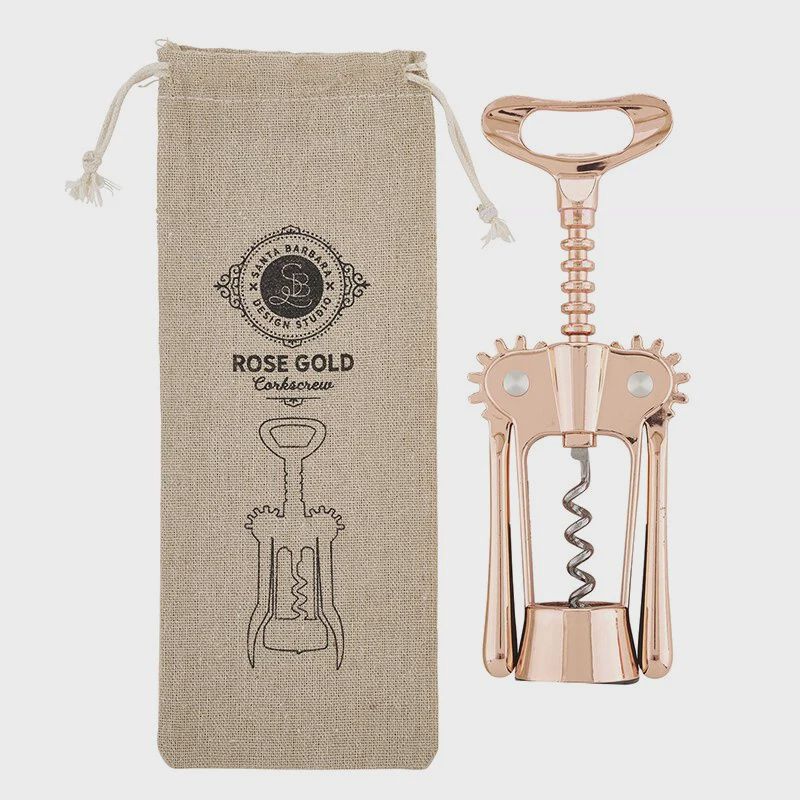 Wine Bottle Opener Corkscrew - Rose Gold