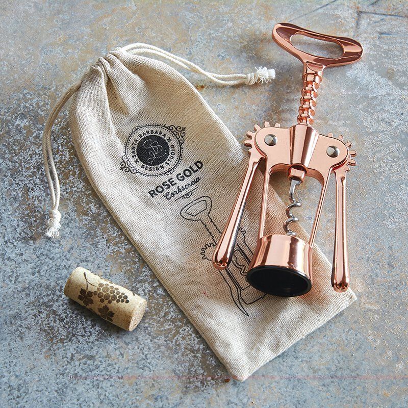 Wine Bottle Opener Corkscrew - Rose Gold