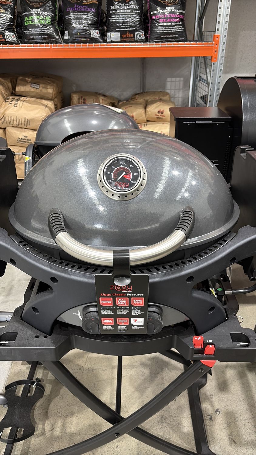 Ziggy Classic 2B Grill LPG - Gunmetal Grey