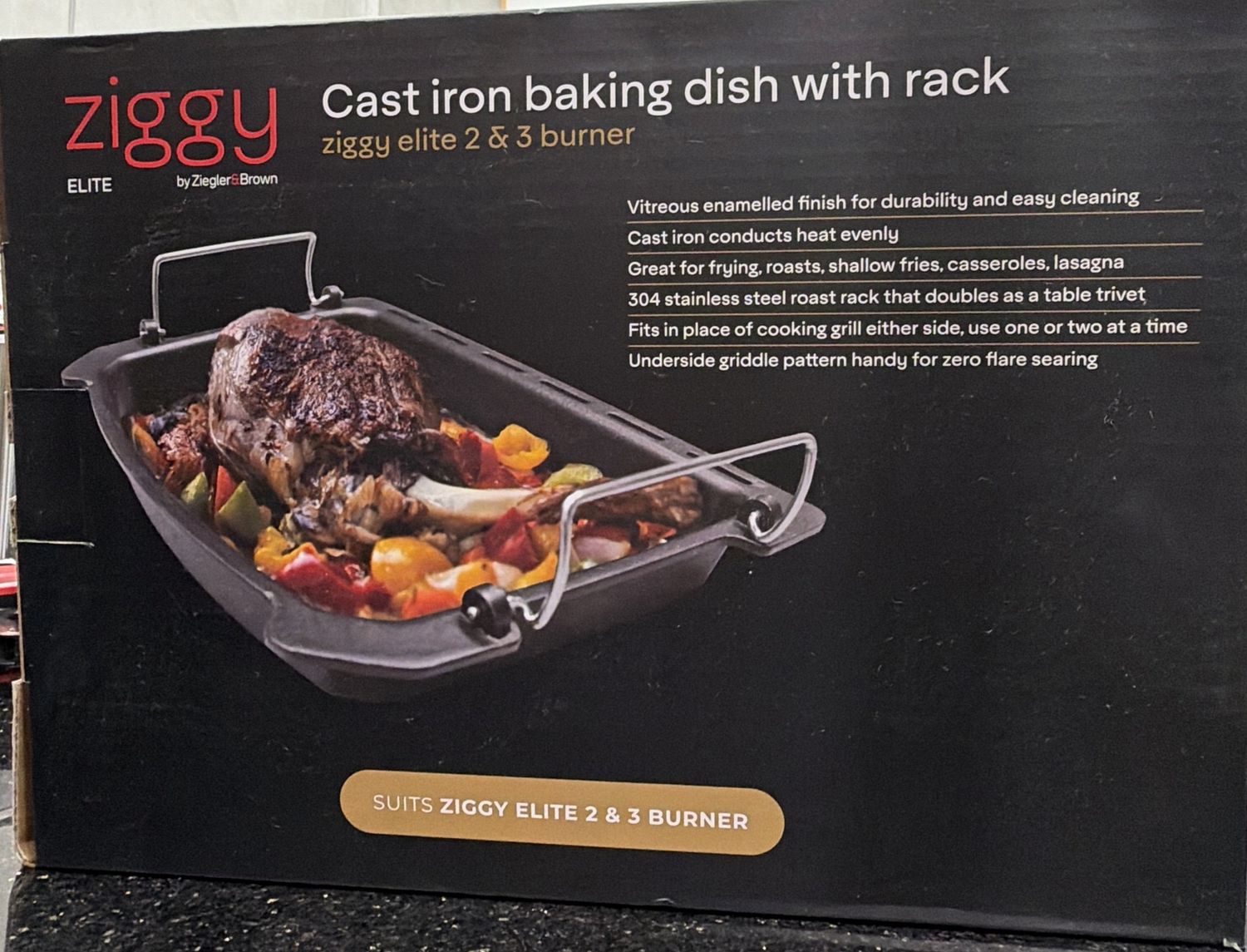Ziggy Elite Roasting Dish - Suits 2B and 3B
