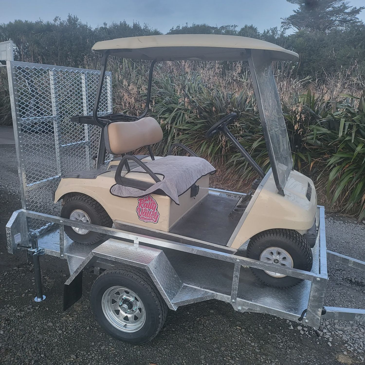 X-Trailer 8X5 Single Axle Ride On Trailer