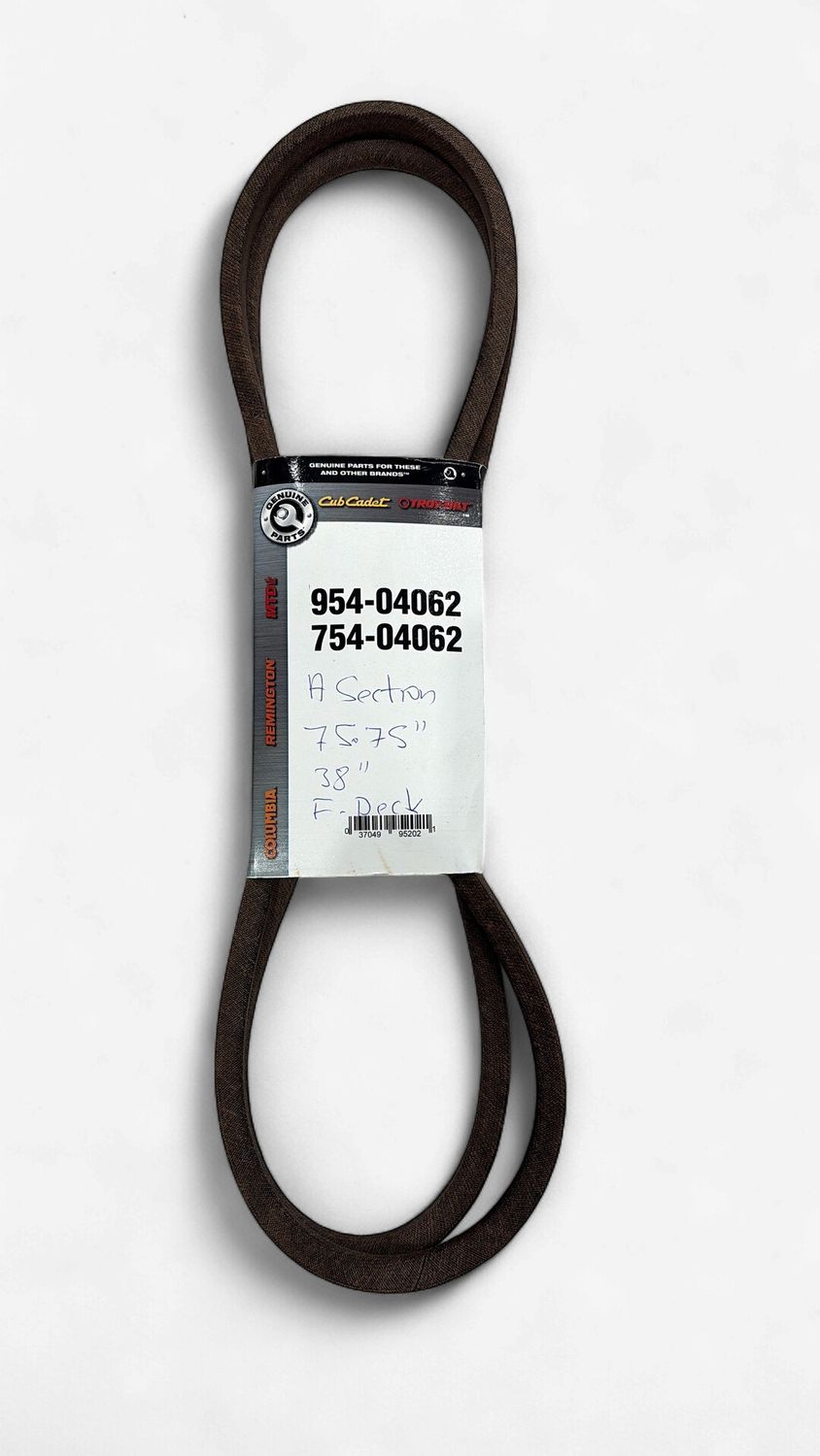 Belt A Section - 1/2" x 75 3/4" (MT95404062)