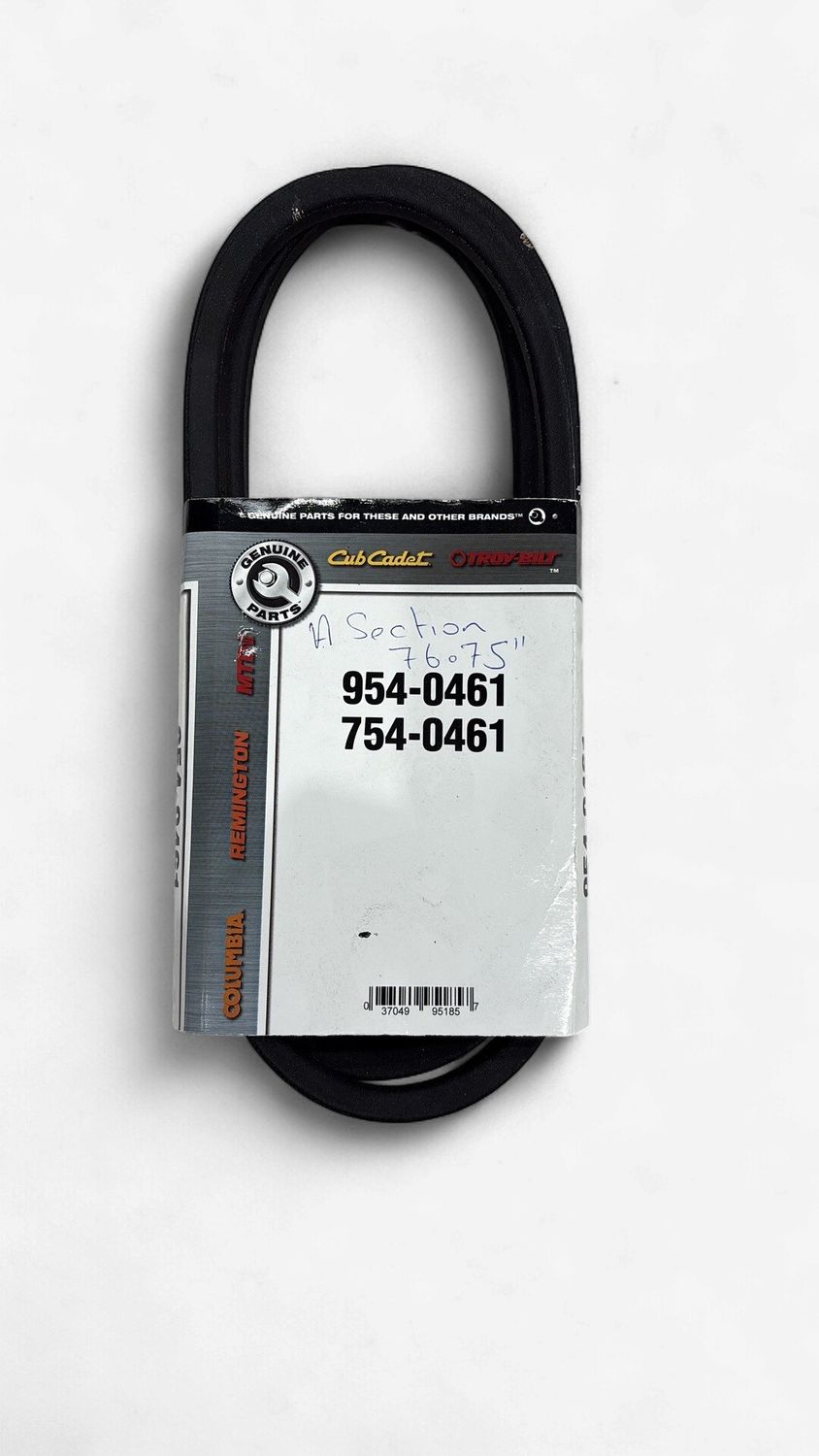 BELT  A SECT (1/2" x 76.75")