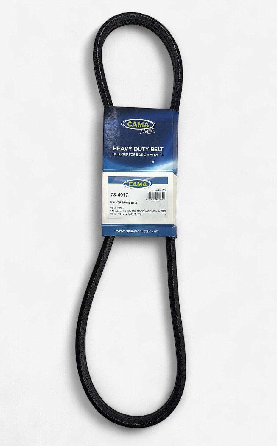 Walker Trans Belt - 1/2" Hex x 43" (78-4017)