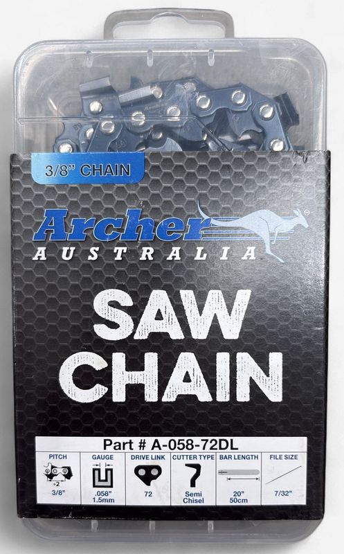 Archer Chain Loop 3/8"LP x .058" 72DL