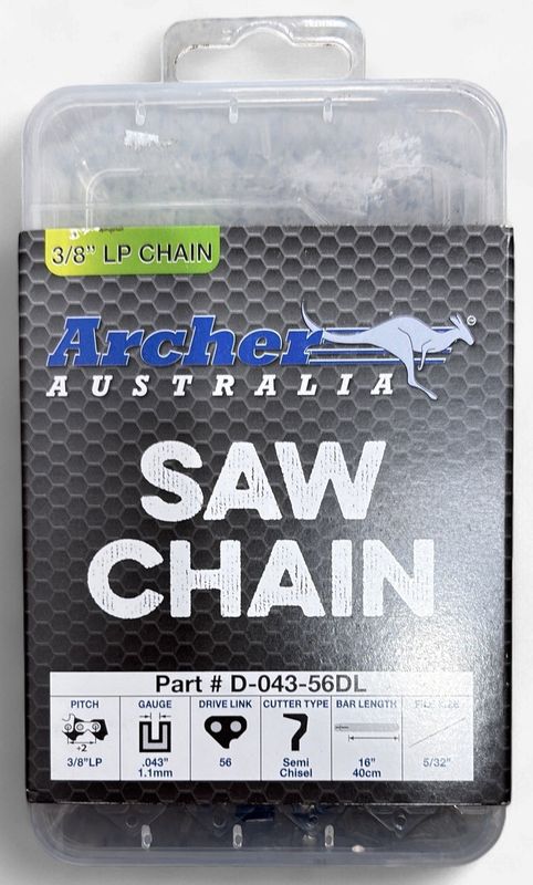 Archer Chain Loop 3/8"LP x .043" 56DL