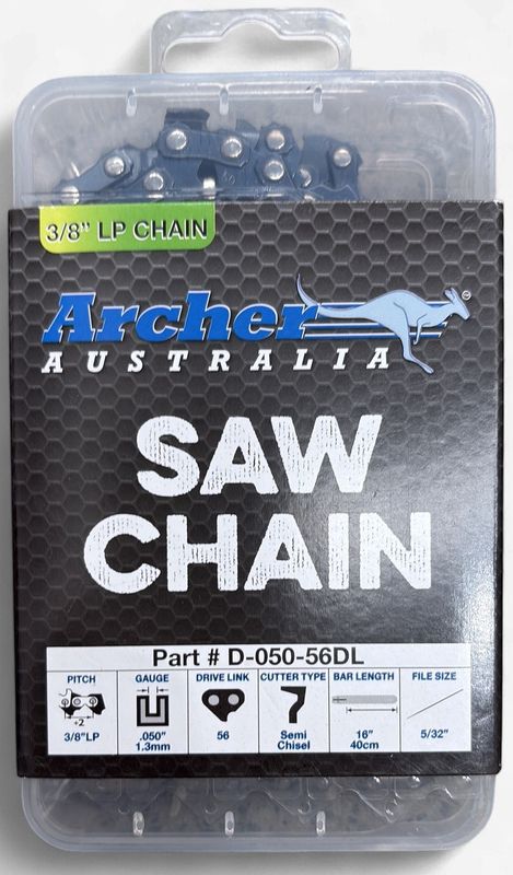 Archer Chain Loop 3/8"LP x .050" 56DL