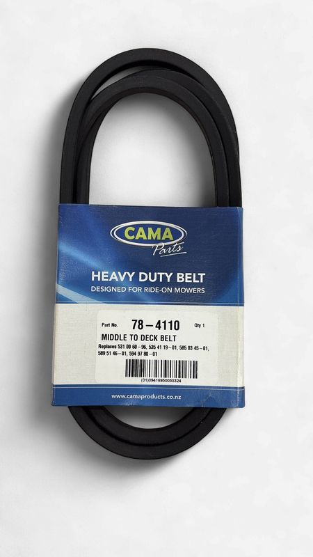 Husqvarna Middle to Deck Belt - 1/2" x 81.8" (78-4110)