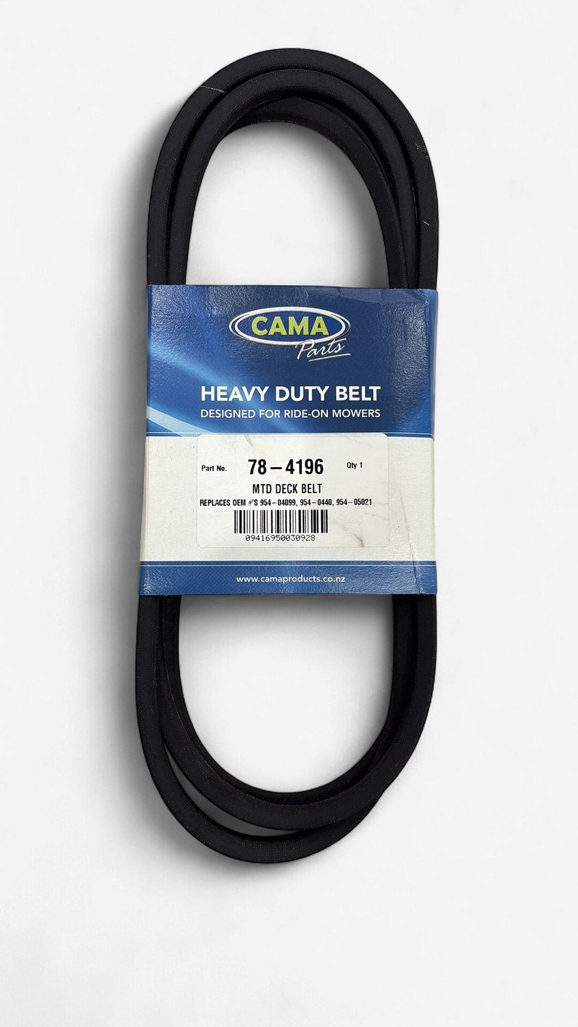 Deck Belt - 1/2" x 99" (78-4196)