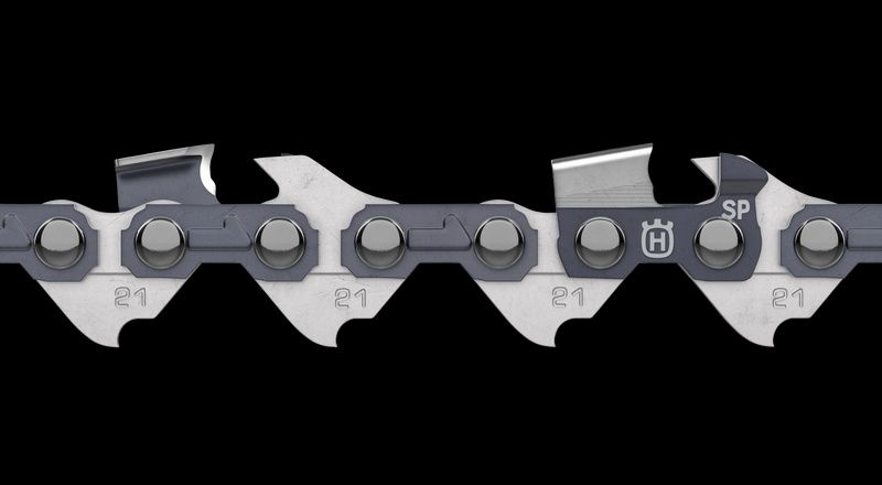Husqvarna Chain Loop 0.325 LP x .043" (1.1mm) Pixel Semi Chisel X-Cut SP21G x 46DL (10")