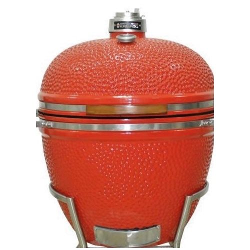 Grandfire Stand Alone 29" Kamado Grill - Red