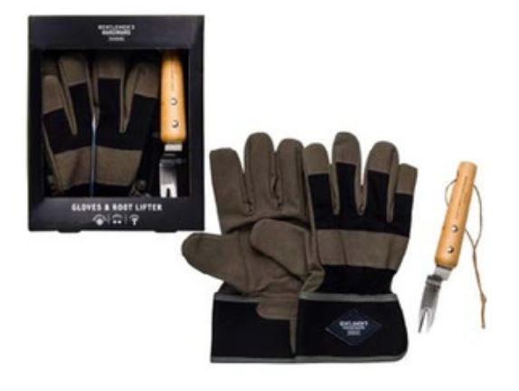Vegan Leather Gloves and Root Lifter