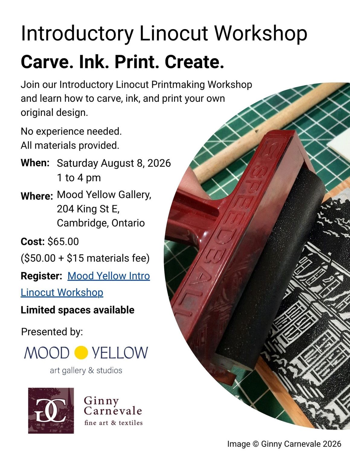 Introductory Linocut Workshop