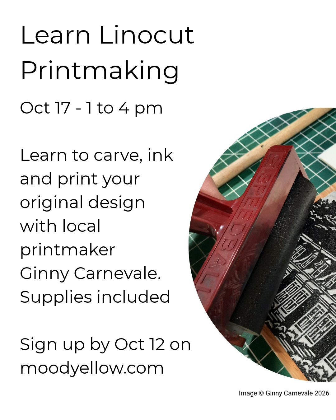 Learn Linocut Printmaking