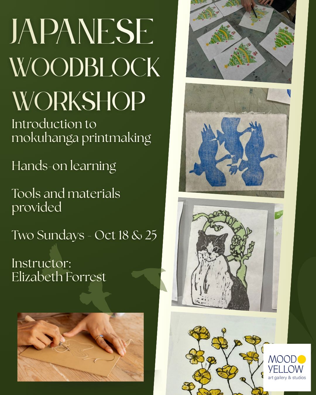 Intro to Japanese Woodblock Printmaking