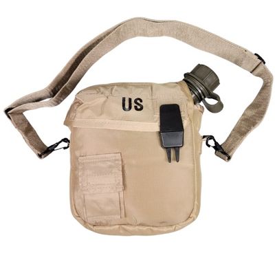 NEW 2 Qt. Canteen and Tan Cover