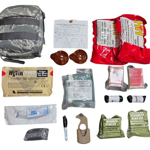Complete Air Force JFAK (Joint First Aid Kit)