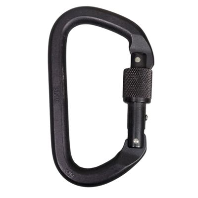 SMC Aluminum Locking D Carbiner