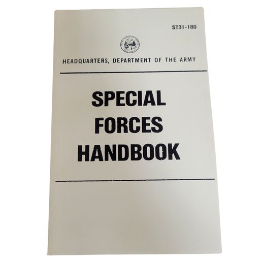 Special Forces Handbook, ST-31-180, US Military Field Manual