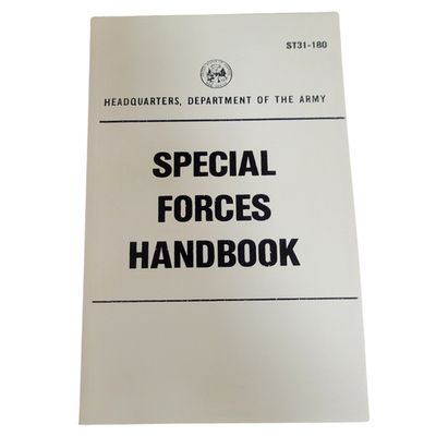 Special Forces Handbook, ST-31-180, US Military Field Manual