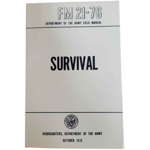 Survival, FM 21-76, US Military Field Manual