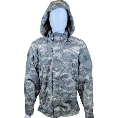 US Army Level 5 Soft Shell Wind Breaker Jacket, ACU/UCP
