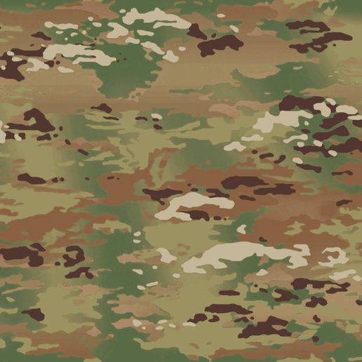 1000D Camouflage Fabric, Camo Pattern: OCP