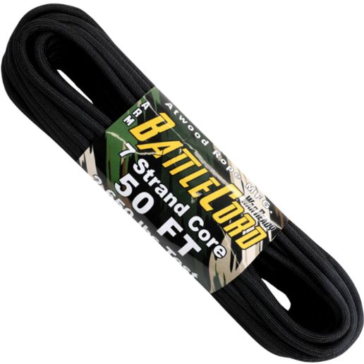 Atwood BattleCord, 50 Feet, Color: Black