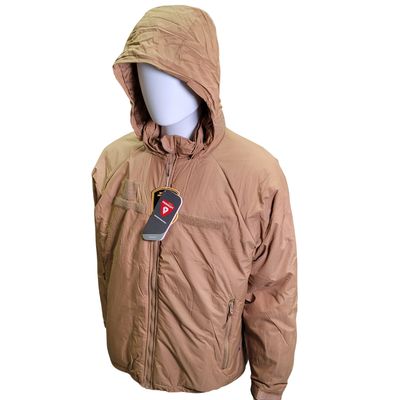 BAF Extreme Cold Weather Gen III Level 7 Primaloft Jacket, Coyote