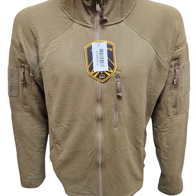 BAF Tactical Waffle Grid Fleece Hooded Jacket