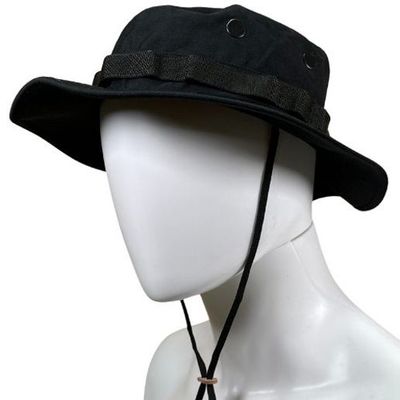 Black US Military Boonie Hat