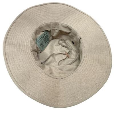 Khaki US Military Boonie Hat, Wide Brim