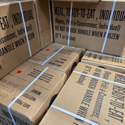 Military Issue MRE Case (2025 Inspection Date)