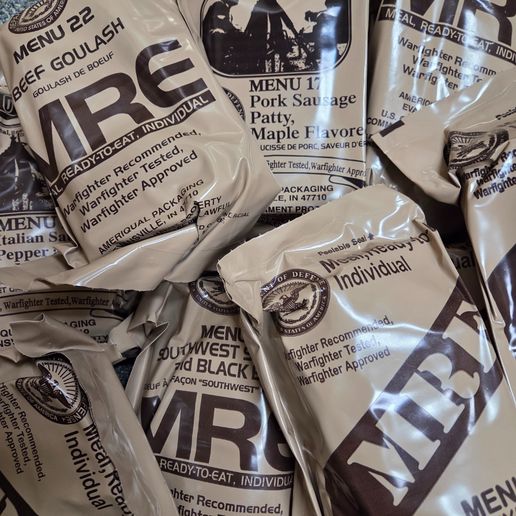 Military Issue MRE Case (2026 Inspection Date)