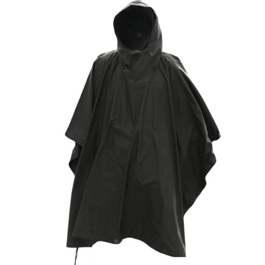 MIL-TEC Poncho, Color: Black