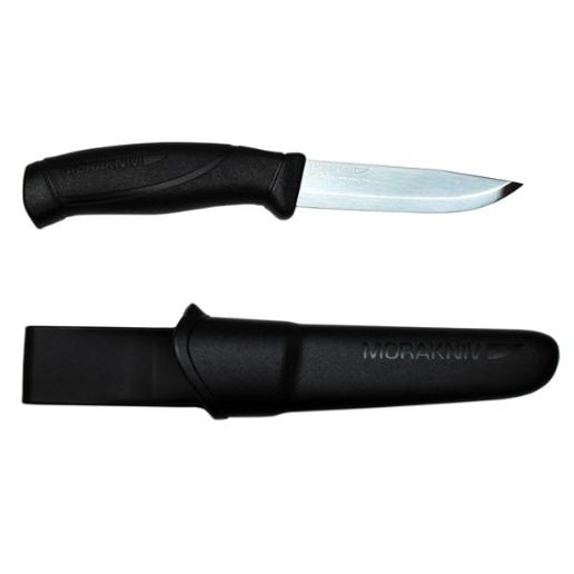 Mora Companion, Stainless Steel, Color: Black