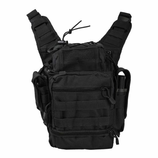 NCSTAR First Responder Sling Shoulder Bag, Color: Black