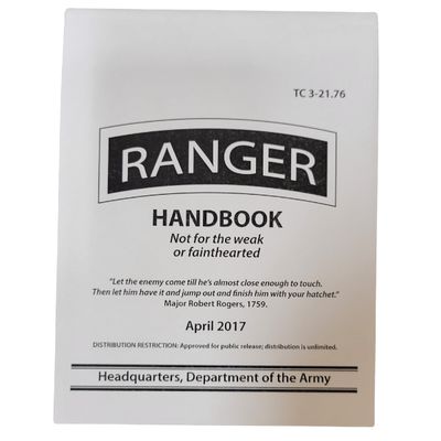 Ranger Handbook, US Military Field Manual